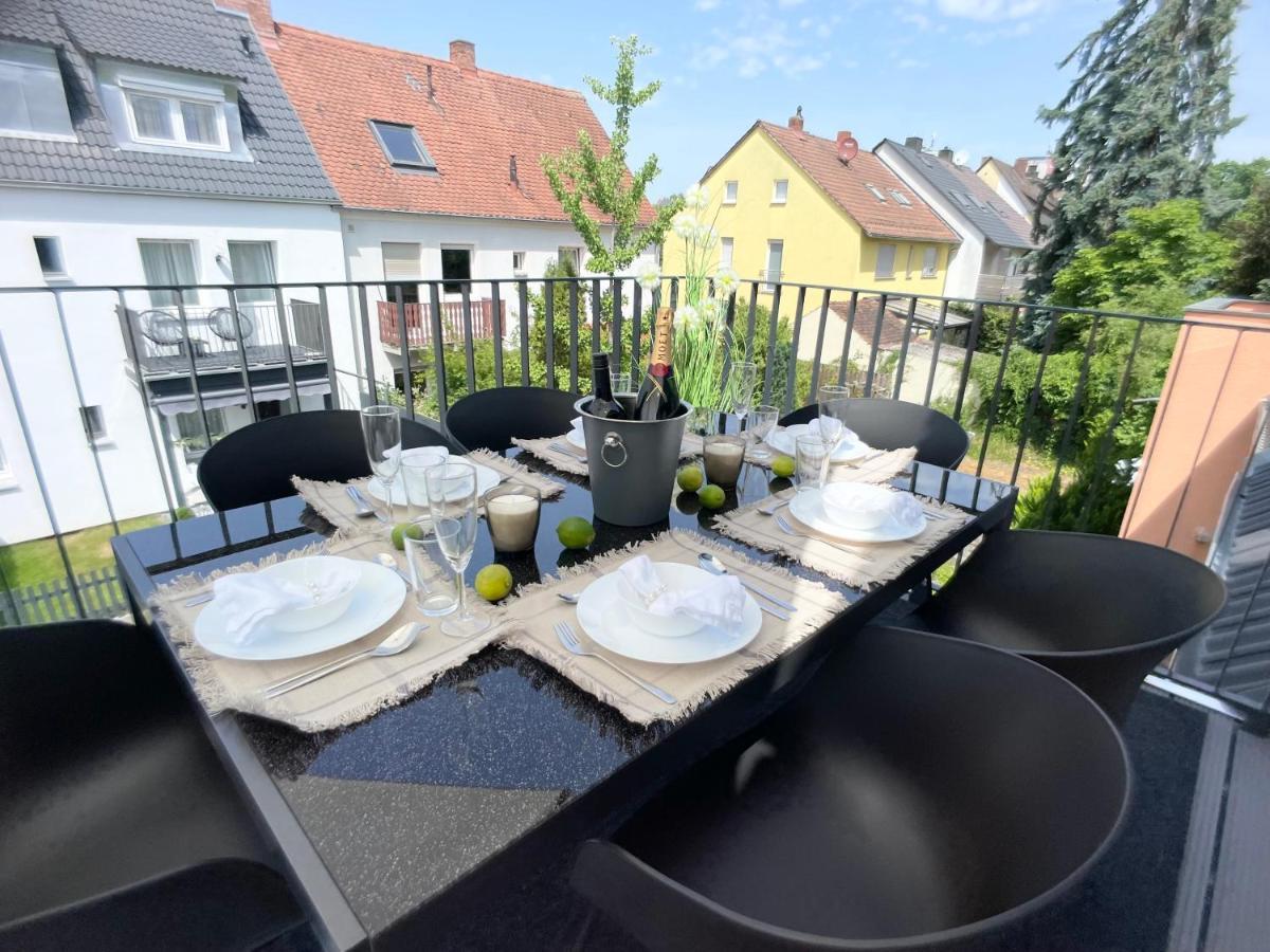 M-Style 04 Apartment Mit Balkon Und Gasgrill, 24H Self-Check-In, Free Parking, Netflix Nürnberg Eksteriør bilde