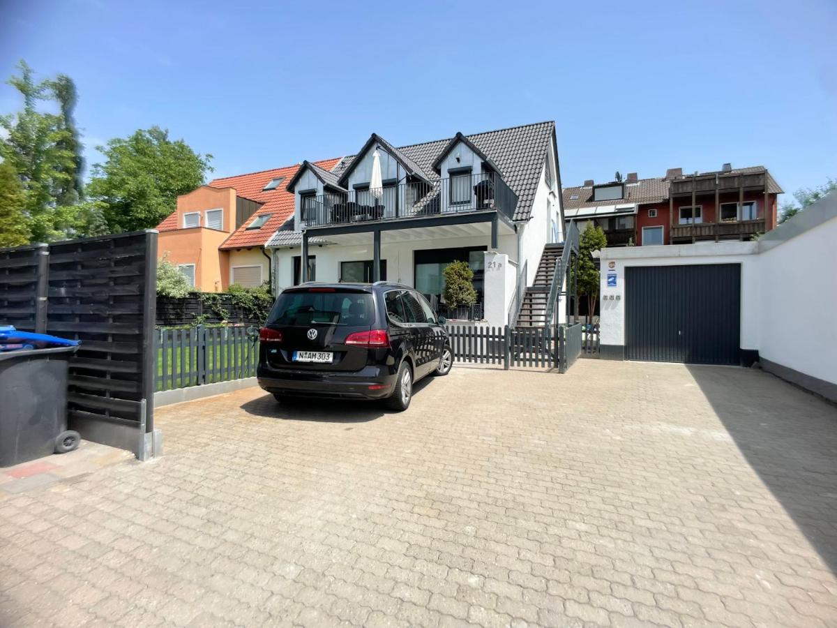 M-Style 04 Apartment Mit Balkon Und Gasgrill, 24H Self-Check-In, Free Parking, Netflix Nürnberg Eksteriør bilde